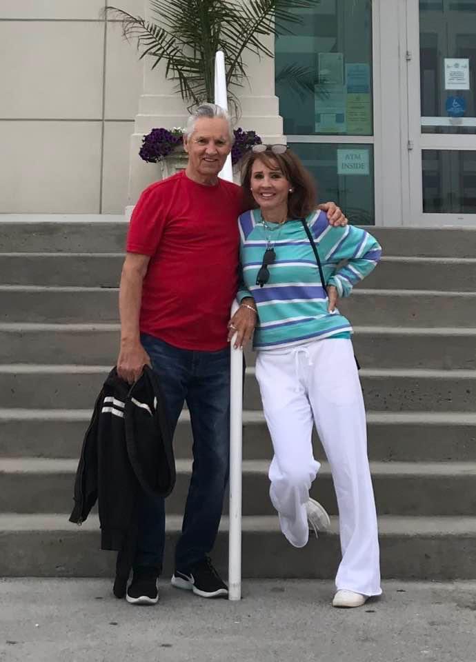 Miles_Teller's tweet photo. My beautiful mother mother Merry and my Grandpa “Poppy”, enjoying some tender moments down at the shore in Cape May, NJ, @MupTheQueen https://t.co/J2W44POsDU