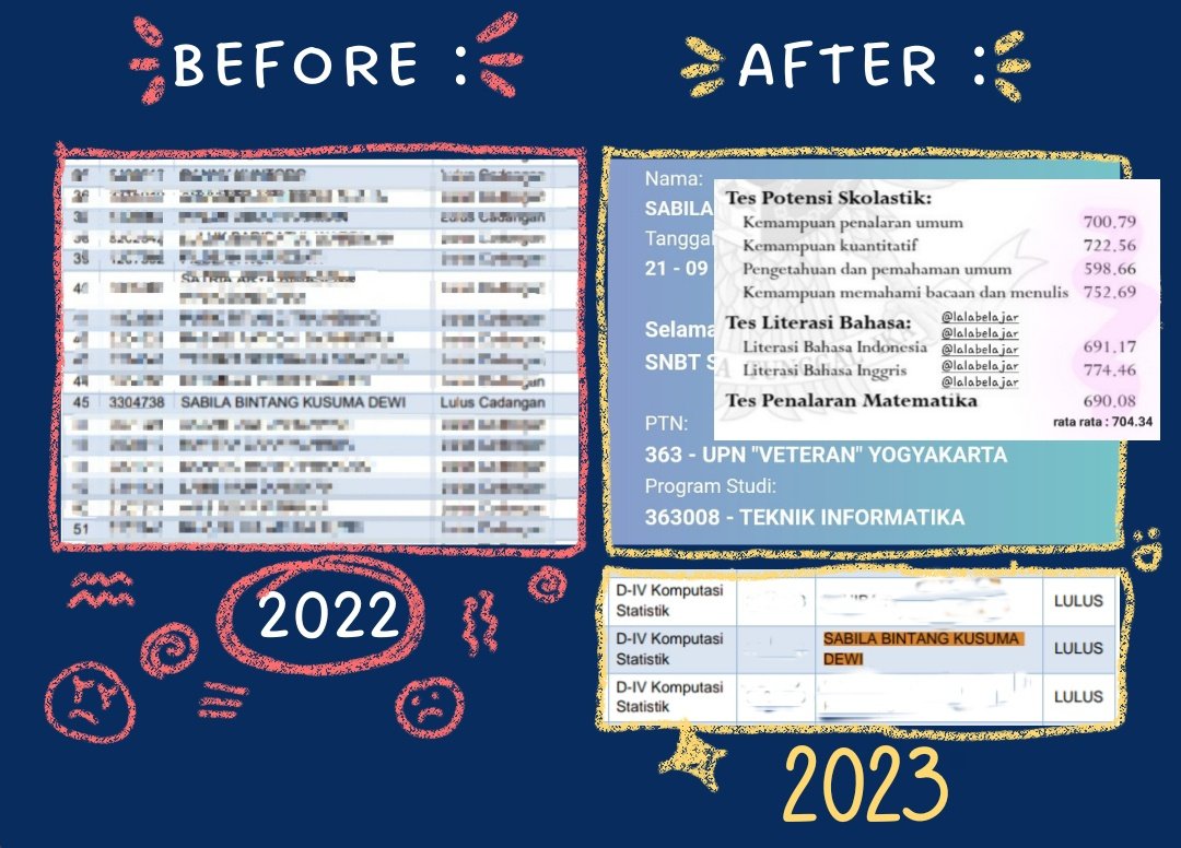 lalabelajar's tweet image. Tips Skor UTBK 700an dan Lolos Sekolah Kedinasan tanpa bimbel

as a gapyear + anak SMK

ulasan pengalaman pribadi by @lalabelajar