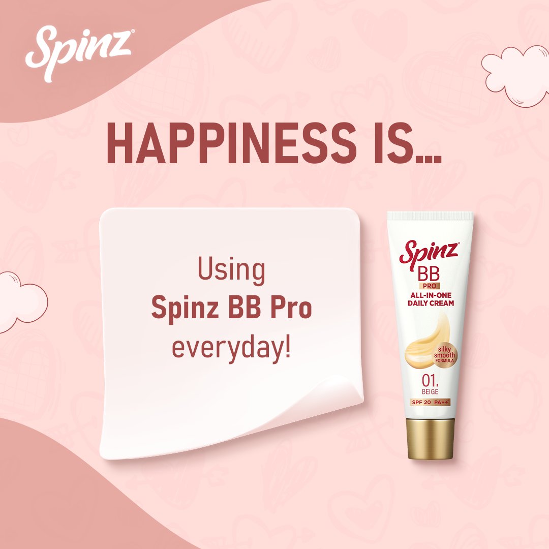 SpinzIndia's tweet photo. Get that radiant, flawless skin with your ultimate all-in-one beauty cream Spinz BB Pro, for a perfect makeup look without makeup!

#MakeupLookWithoutMakeup #SpinzBBPro #Spinz #BeautifulIsEveryday https://t.co/WBAZaNIl16