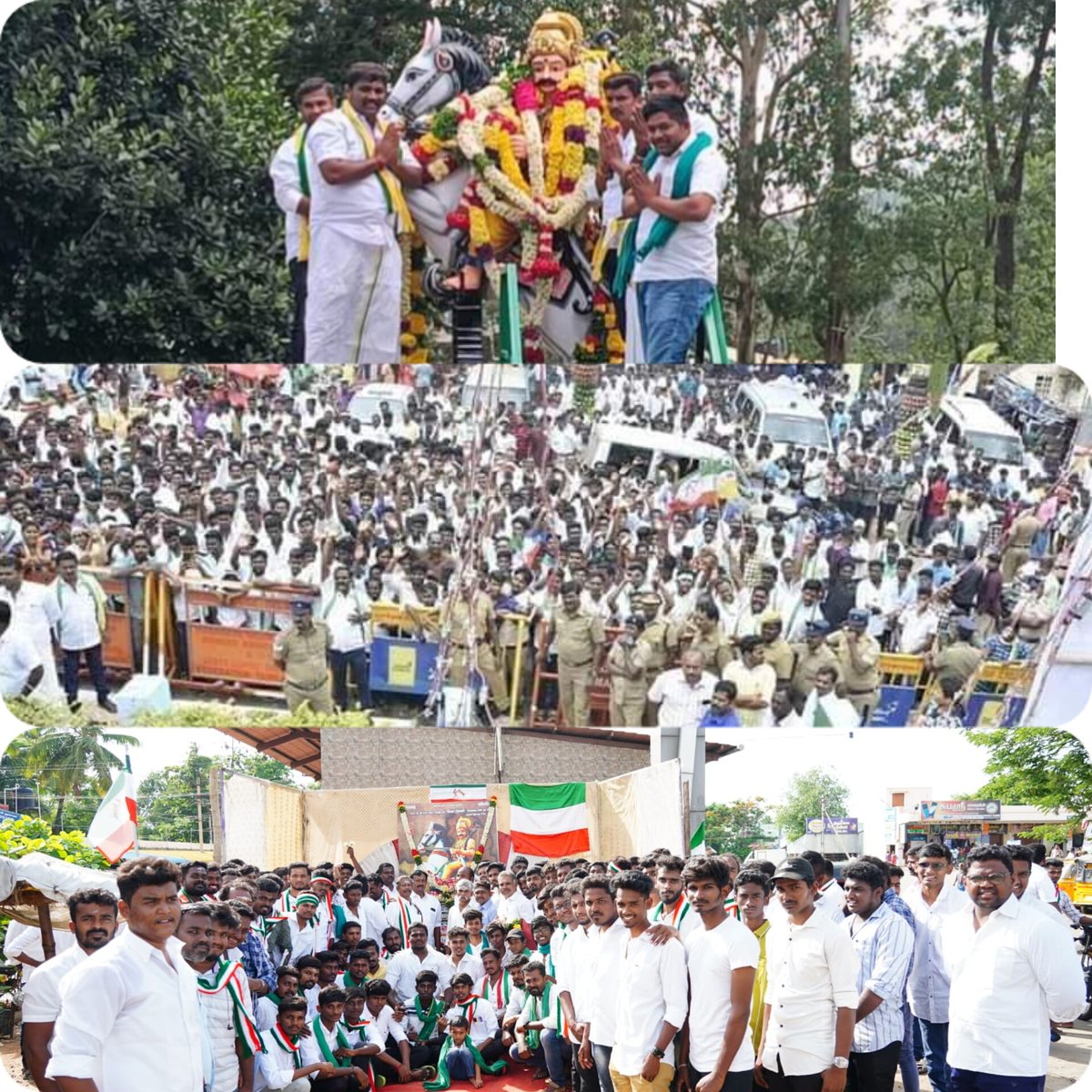 Kailaskongukai1's tweet photo. கொல்லிமலை ஆண்ட வேட்டுவ கவுண்டர் இன மாமன்னர் வள்ளல் வல்வில் ஒரிக்கு புதிய திராவிட கழக நிர்வாகிகள்,  உடன் ஆடி 18 அரசு விழாவில்  மாமன்னர் வள்ளல் வல்வில் ஓரிக்கு  மாலை அணிவித்து மரியாதை செலுத்திய போது 
@ksr_media_pdk 
@KSRAJGOUNDERPD1
 @_PDKOfficial_ 
@PdkViswanathan https://t.co/N44AilFw4g