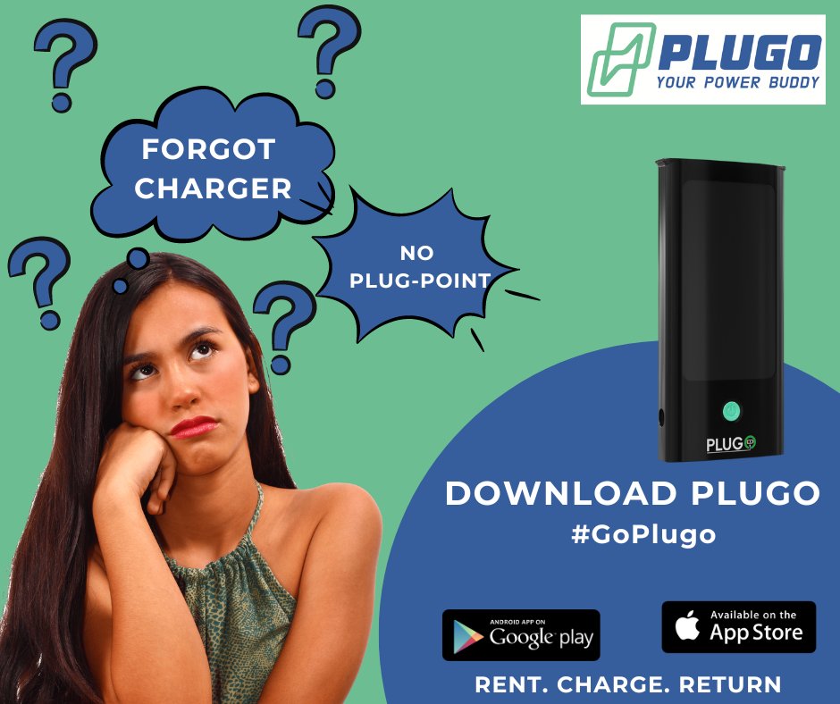 GoPlugo's tweet photo. Don't stress about finding a charger or a plug-point for your phone anymore. #Plugo - your reliable power buddy. #Plugo #GoPlugo
Download our app: https://t.co/6SuVC4AotF

#Plugo  #partnerwithus #yourpowerbuddy #pickanywhere #dropanywhere #yourphonepartner #ChargeUp https://t.co/RuTPzTdHw1