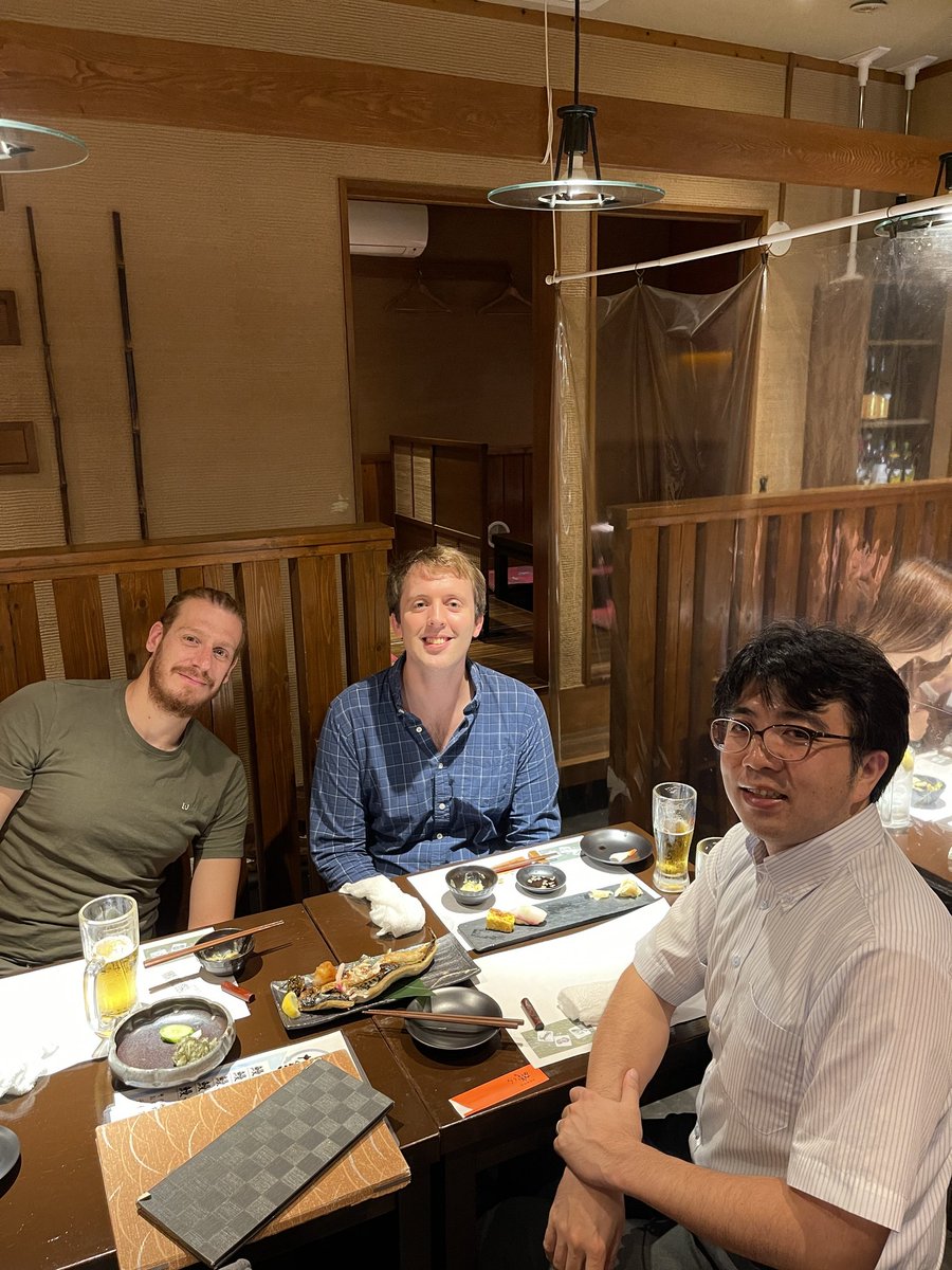 Excited to be back in Japan for the International Living Systems Materiology Symposium at <a href="/tokyotech_en/">Tokyo Tech</a> and to meet old friends and new faces! Thanks to the Ueno lab for the invitation, and Masahiro Takinoue for the welcome meal!
