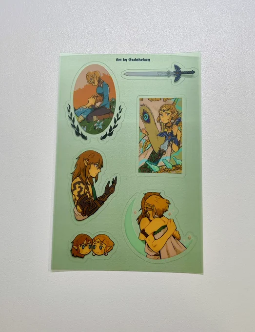 Took some photos today of the zelink merch 