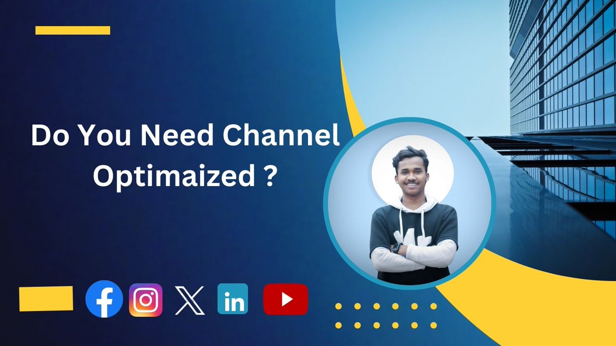 MaidulMohhamad's tweet photo. Are you looking for a New #Youtube Channel Or want to revamp/redesign your existing channel.
if yes youve come to the right place! 
I have a huge experience in #Create, #Setup, #Design, and optimize y t channel.
link : https://t.co/mL9z8jglYH

#TradingView #nifty50 #Zomato https://t.co/SdlcXnYW9l