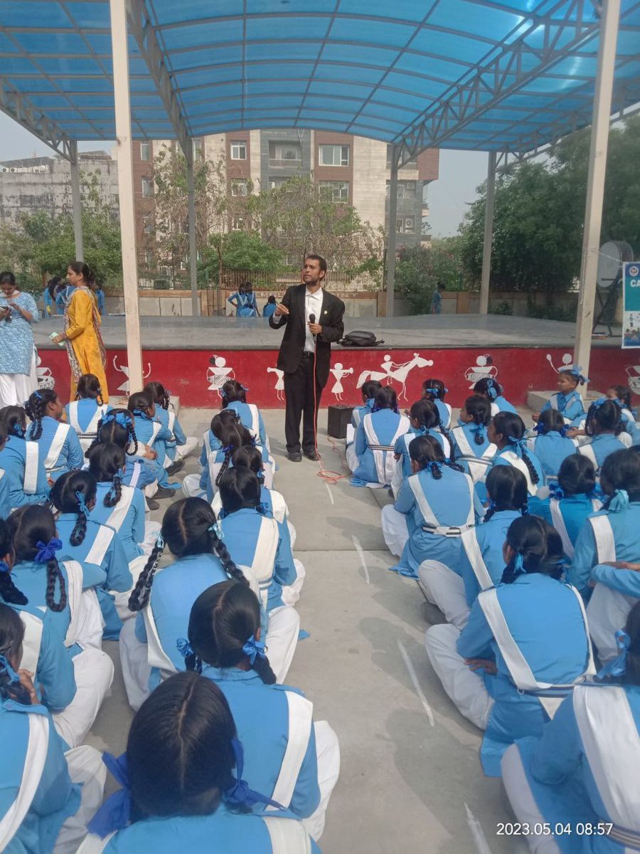 DIETPitampura's tweet photo. Mr.Sanyam Tanwar monitored 125 Students for Career Counseling of Class 9th &amp; 10th at GGSSS,SEC-24,ROHINI under the supervision of HoS Mrs.Pankaj on 31st July, 23
District- NW B
V.I.- Ms.Rajni
CRCC:Mr.Sunil Kumar Goel
@VidyanjaliDelhi @vidyanjali_edu @SCERT2021 @Dir_Education https://t.co/ZrF8poIs5b