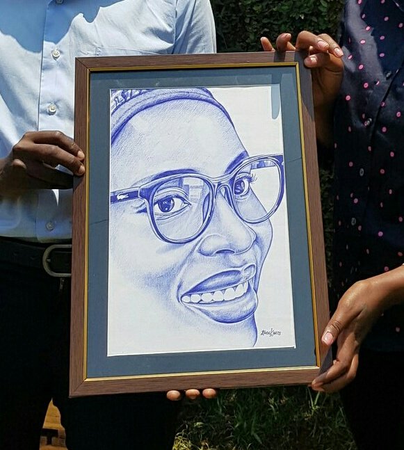EnockArts's tweet photo. @Hbamulinde Indeed. I am a Medical doctor who literally earns as a Portrait Artist.
#EnockArts https://t.co/Ghb4ZV6Ztj