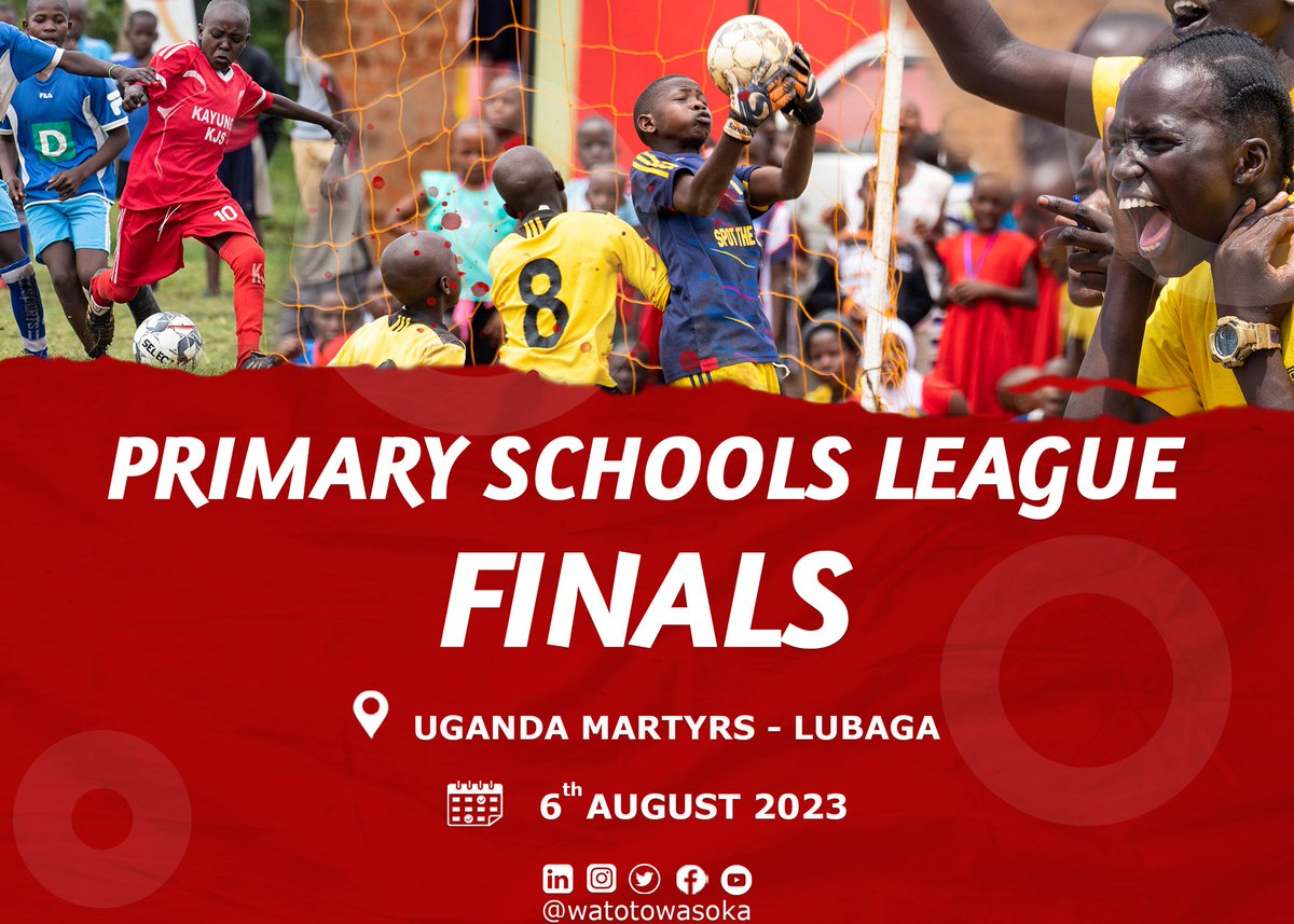 Issssaaa Furayidddeeee!! We are set. Grand Finale. Primary Schools League 2023. #FootballKids #FootballMadeInSlums