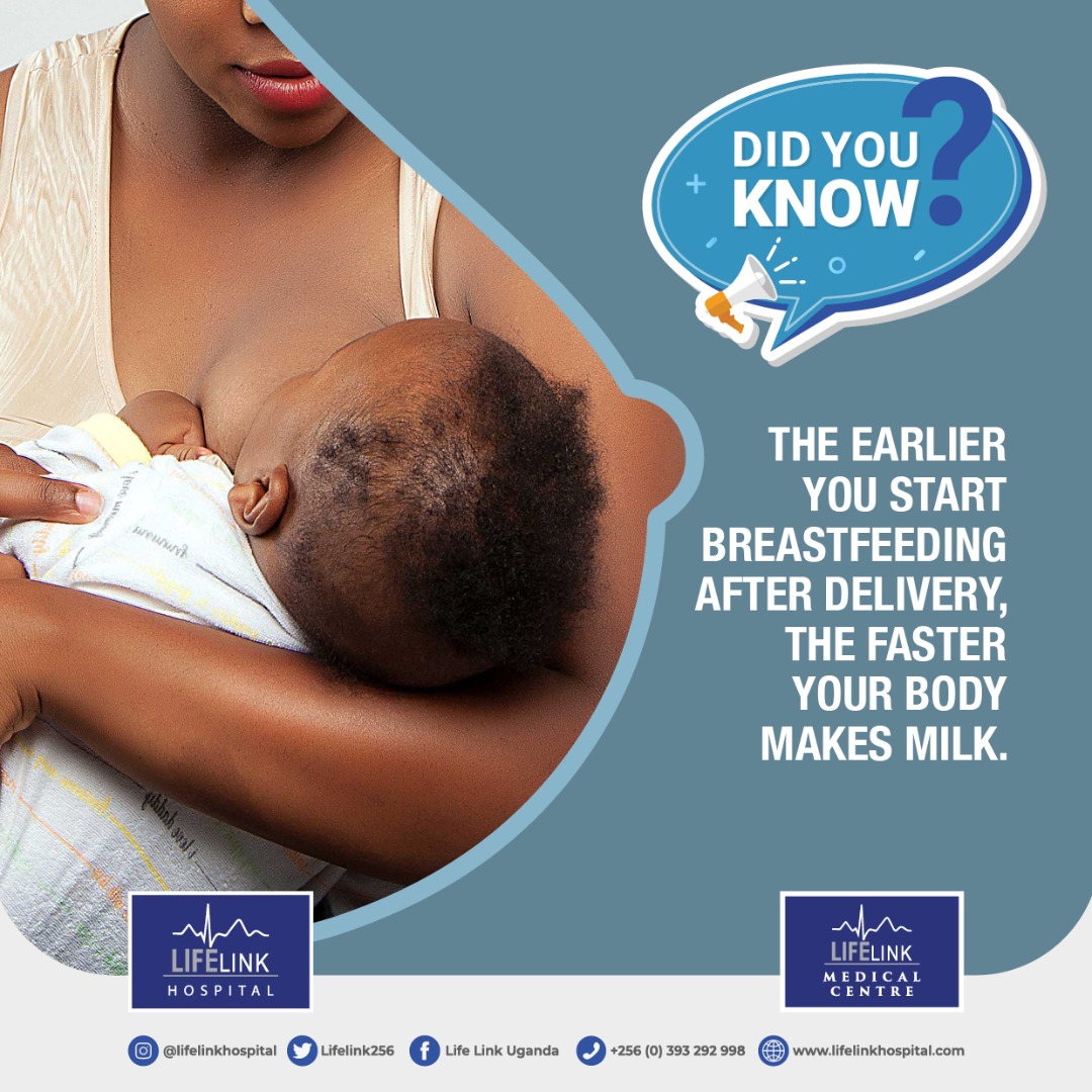 Breastfeeding is a beautiful and natural experience that benefits both mother and baby. Starting early can help your body produce milk faster, ensuring your baby gets all the nutrients and antibodies they need for healthy growth and development. 
#WeDoCare #BreastFeedingWeek