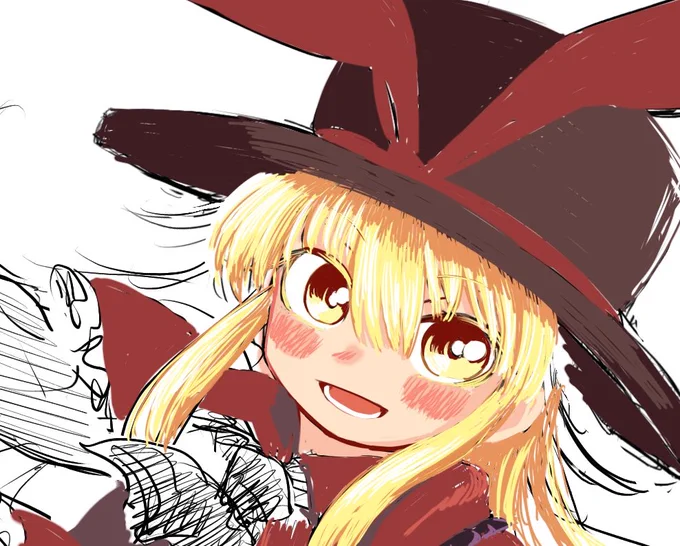 うーん 楽しい描き方だ