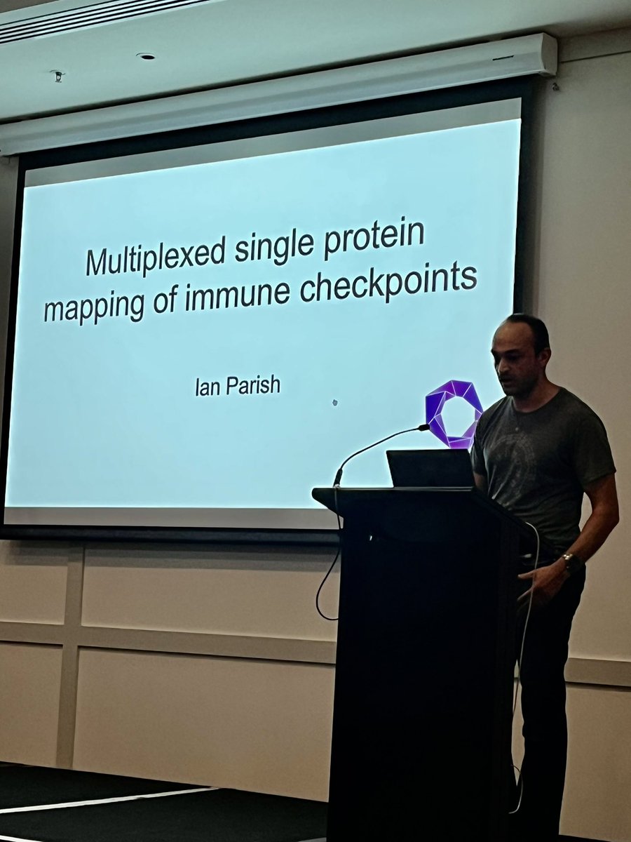 How to end 2 days of beautiful #science ??? Well get another amazing invited speaker @IanParish_AU to conclude the #IgV conference @ImmunoGroupVic @ASImmunology