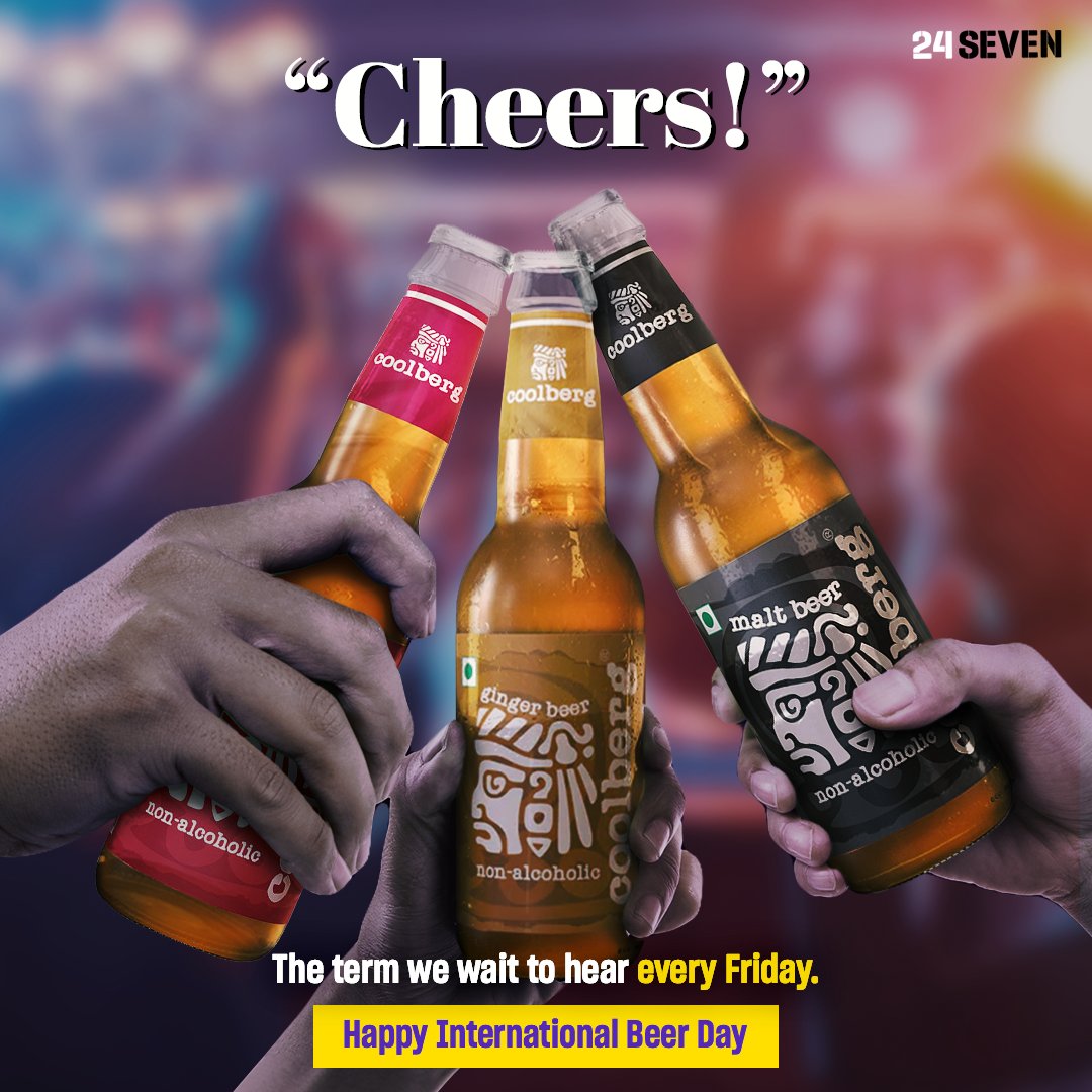 24SevenIN's tweet photo. Our non-alcoholic beers are just what you need to beer with any situation. 😉😎
#24Seven #24Sevenin #InternationalBeerDay #BeerDay #Beer #NonAlcoholicBeer #Coolberg #BeerLovers #Topical #Friday #FridayNeeds #InternationalBeerDay2023 #24SevenStore #ConvenientHai #Visit24Seven https://t.co/UDFmy9PbrV