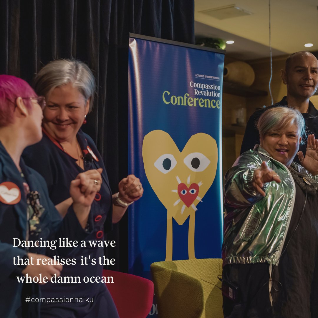 Dancing like it's Friday ! We've got all the moves and all the Haikus. #haiku #fridayhappiness #compassionhaiku