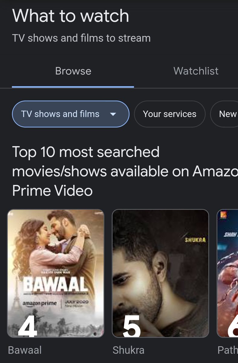 #Bawaal is now Trending in Google among Most searched Movies Shows

#VarunDhawan #JanhviKapoor #BawaalOnPrime