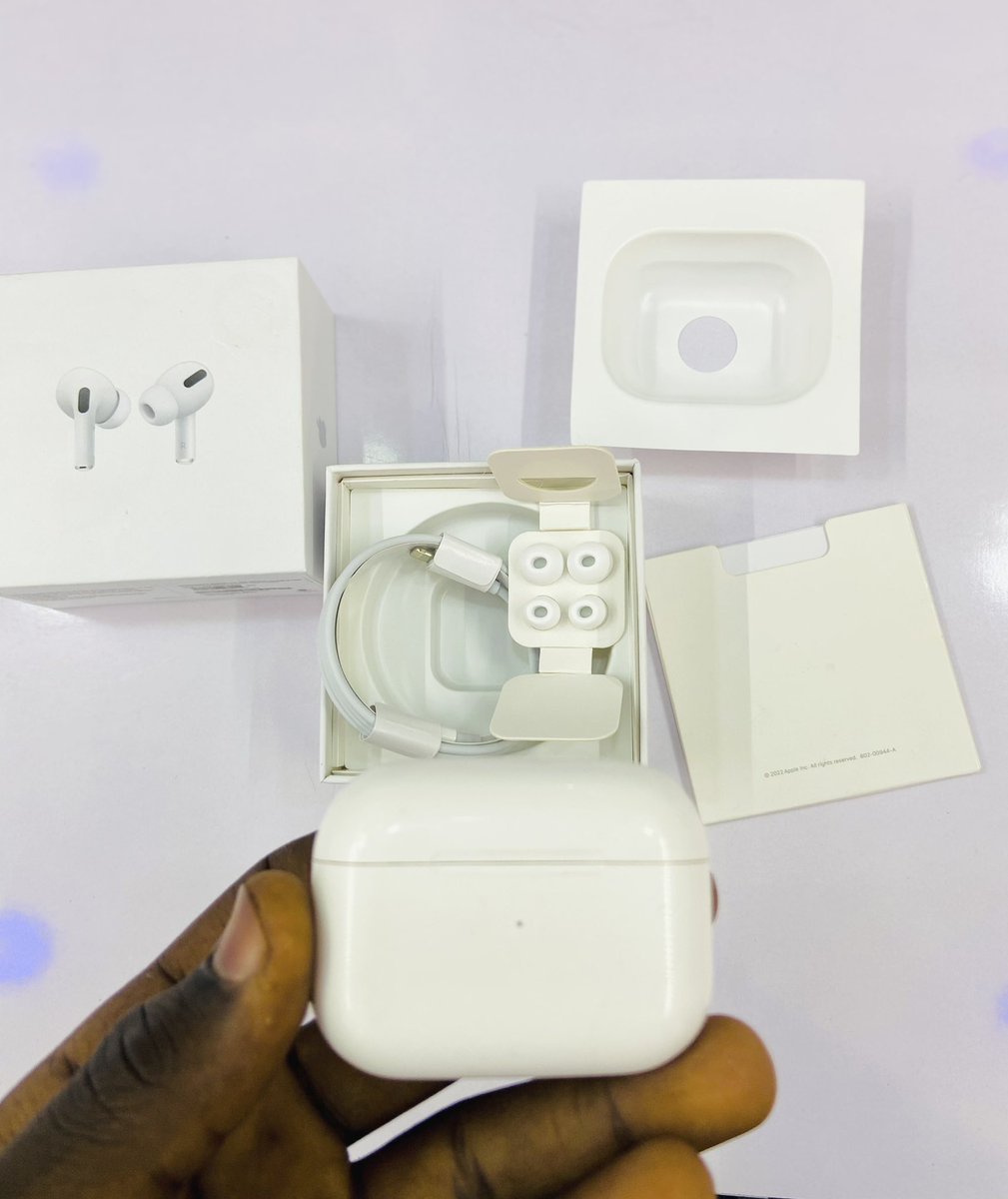 9ja_phonestore's tweet photo. Fastest finger!!
Open box AirPods Pro 2 for just 100k🤯🤯 https://t.co/kQNdzaTroB