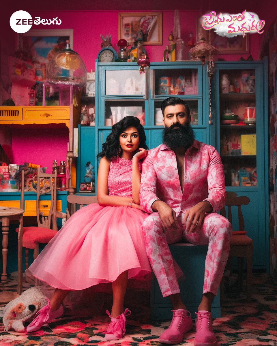 ZeeTVTelugu's tweet photo. Re-Imagining Our Own Version Of The Most Romantic Couple As  Barbie & Ken❤️❤️

We Know we're late but it's never too late to Hop On The Trend🤪🤪

Whom do you want to see next😍 

#Barbie&Ken #Loveisintheair #AnuArya #Romanticcouple #PremaEnthaMadhuram #InspiredbyAI #Barbietrends #Barbieworld #Barbieseason #AiArt #trending #Pinkaesthetic  #ZeeTelugu