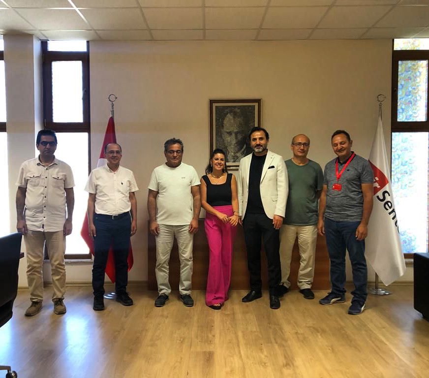 Bursa Teknik Üniversitesi’nden değerli hocalarımız Sn. Dekan Prof. Dr. Murat Ertaş, Prof. Dr. Sami İmamoğlu, Prof. Dr. Ramazan Kurt ve Doç. Dr. Muhammed Said Fidan’ı ARGE Merkezi’mizde ağırladık. 
Kendilerine ziyaretleri için teşekkür ediyoruz. 
#ARGE #bigbag
