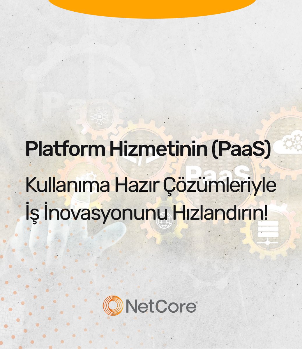 NetCore’un Platform Hizmeti (PaaS) ile yönetim süreçlerinizde ölçeklenebilirlik, esnek ve düşük maliyet avantajları elde edebilirsiniz.  

Daha fazlası için:  

netcore.com.tr

#netcore #entegrasyon #bilişim #bilişimteknolojileri #bilgiteknolojileri #platformasaservice