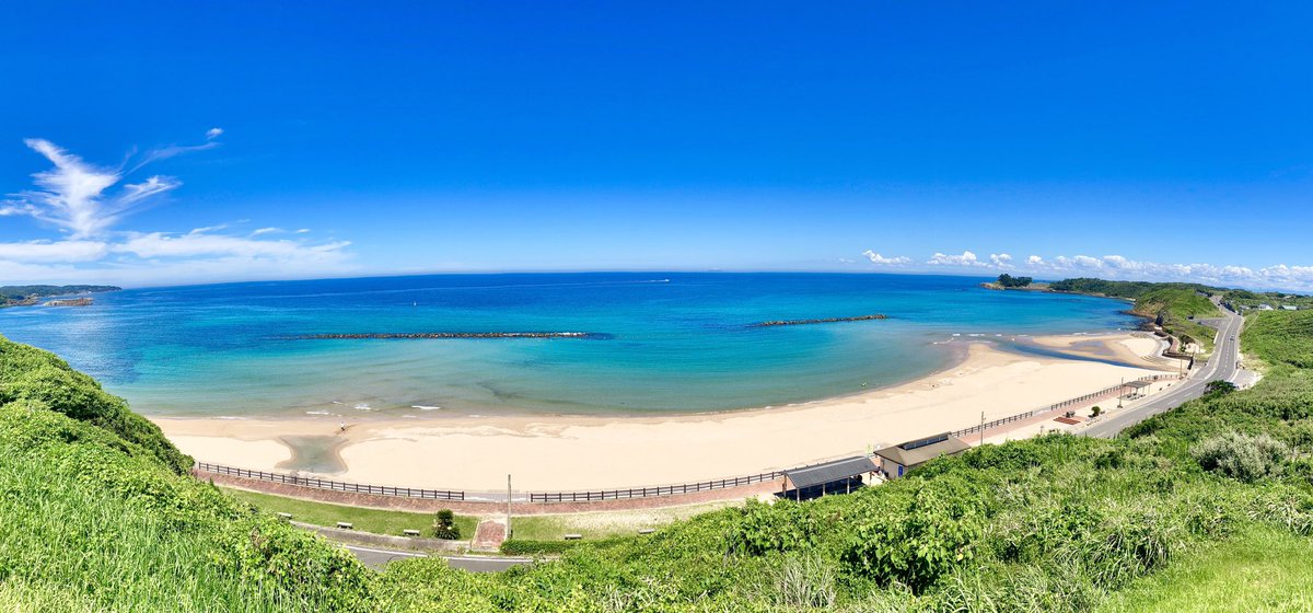 ikibeach's tweet photo. コバルトちゅんの🐟
【壱岐のお天気】
現在の壱岐のお天気は、ご覧のとーりちゅん。

🐒うっき(地球丸いじゃん)
#くよしはま　#清石浜 https://t.co/NCgDv3WNAd