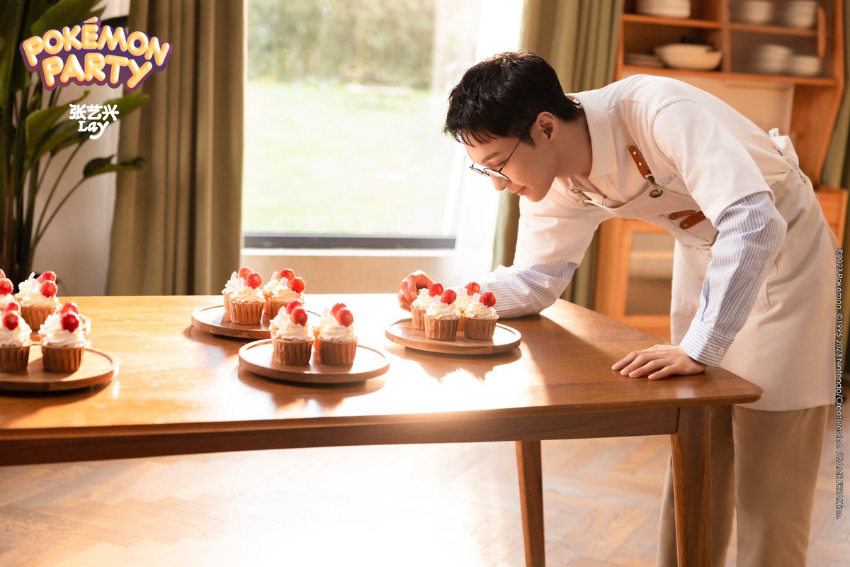 lay_studio's tweet photo. BOSS @layzhang’s brand new single and MV Pokémon Party are officially out today August 4th! Let's dive into the behind-the-scenes story of Lay in 'Pokémon Party' together! https://t.co/HVeZikRmnY