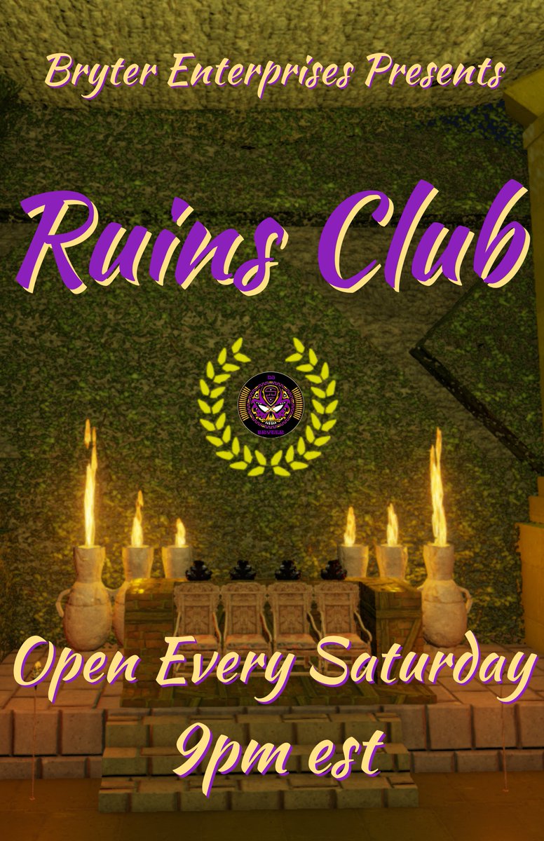 Genesis3dx's tweet photo. Ruins Club - Community Calendar - Genesis3DX https://t.co/s8ITmSH0gD https://t.co/0bGfTh2pyk