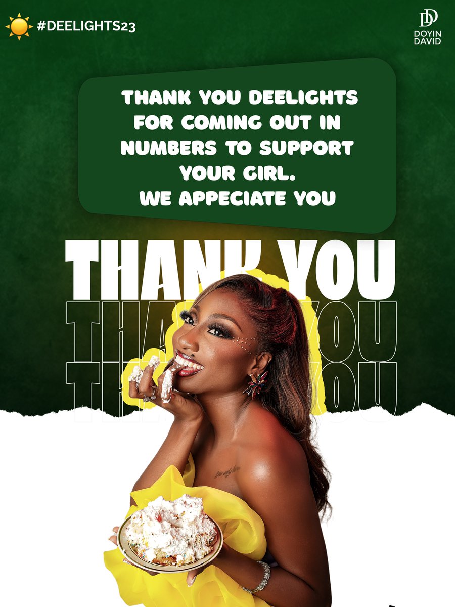 For all the birthday wishes, prayers and support, thank you all so much and God bless everyone of you 

DOYIN APPRECIATES 🙏🏽 
#BBNaija #bbnaijaAllstars