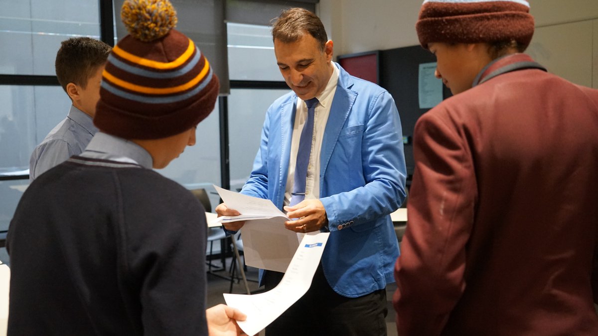 Marcellin's tweet image. I't's been a great fortnight of learning at the College and striving for the highest. Read all about in the latest issue of The Eagle: bit.ly/3ORKVAt

#LearningInAction #MarcellinCollege #StriveForTheHighest