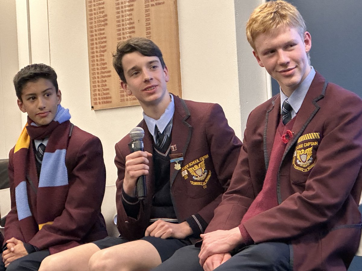 Marcellin's tweet image. I't's been a great fortnight of learning at the College and striving for the highest. Read all about in the latest issue of The Eagle: bit.ly/3ORKVAt

#LearningInAction #MarcellinCollege #StriveForTheHighest
