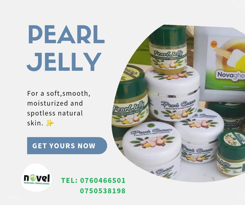 Pearl jelly, Cream formulations of skin keratolytic herbs, and ghee extracts. We are proof that modern science and organic history can coexist to deliver natural beauty solutions. <a href="/STIsecretariat/">Science, Technology and Innovation Secretariat🇺🇬</a> 
<a href="/AMUPSS1/">Assoc. of MUST Pharmaceutical Sciences Students</a> <a href="/DrMusenero/">Dr. Monica Musenero Masanza</a> <a href="/kyliecosmetics/">Kylie Cosmetics</a>