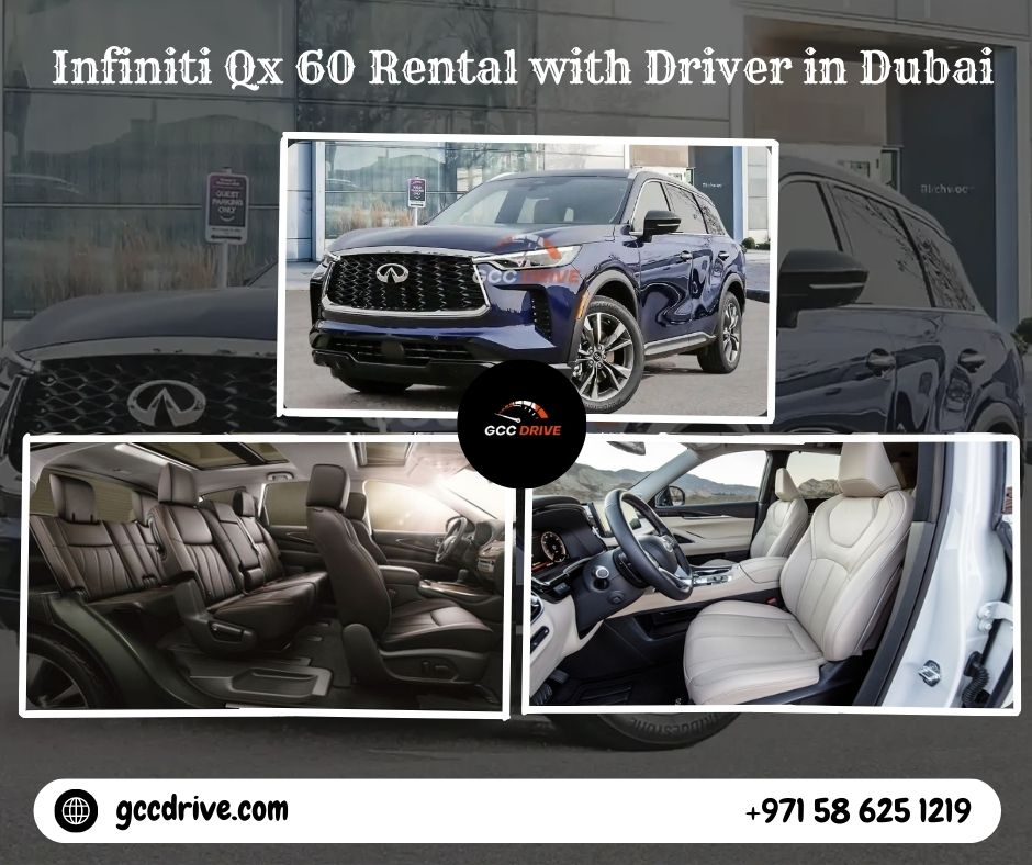 Infinity QX 60 Rent Vehicle in Dubai With #GccDrive

Specification:
Infinity QX60  Its spacious cabin is beautifully designed for the relaxation of six passengers. The interior is soundproof, and the heat can be adjusted at both the front and rear seats. 
#LuxuryCarRental