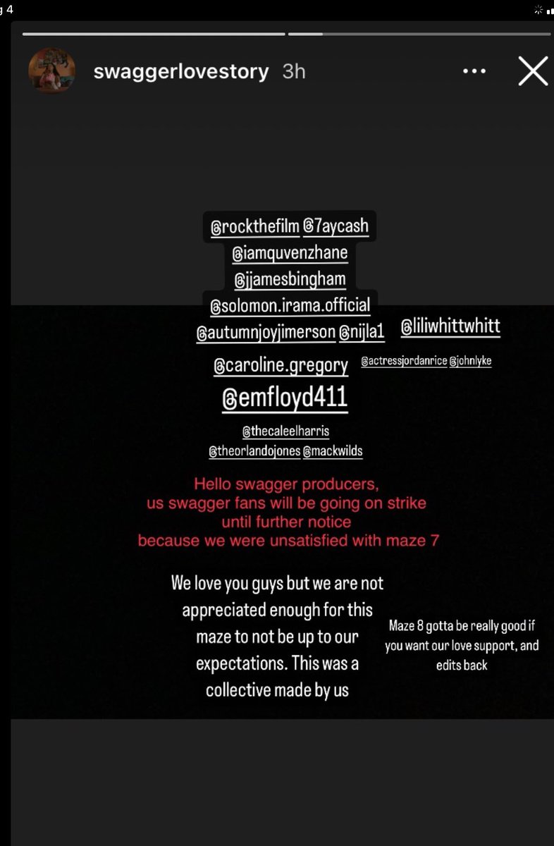 SophiaLovesGod's tweet photo. Man nooo look what y’all done I seen several editing page post this @RocktheFilm @LiLiWhittWhitt @nijla1 @MatthewACherry #Swagger #swaggertv https://t.co/IMbE93N0QE