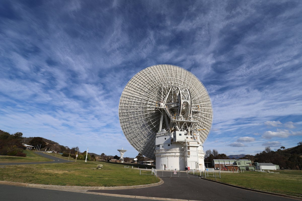 Friday afternoon @CanberraDSN with Deep Space Station 43 #DSS43 #SpaceTrackin'📡