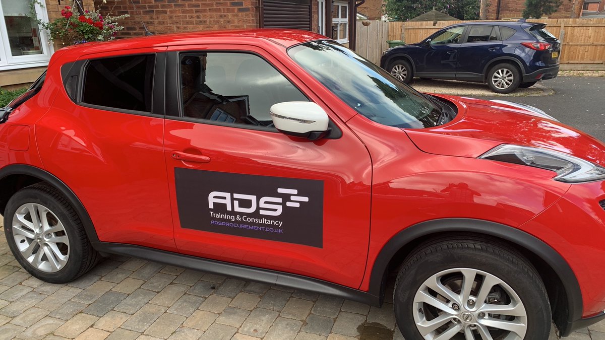 The new company vehicle is out and about today 🚗

Colours to match <a href="/khfcofficial/">Kidderminster Harriers 🦅</a> 

#WorcestershireHour