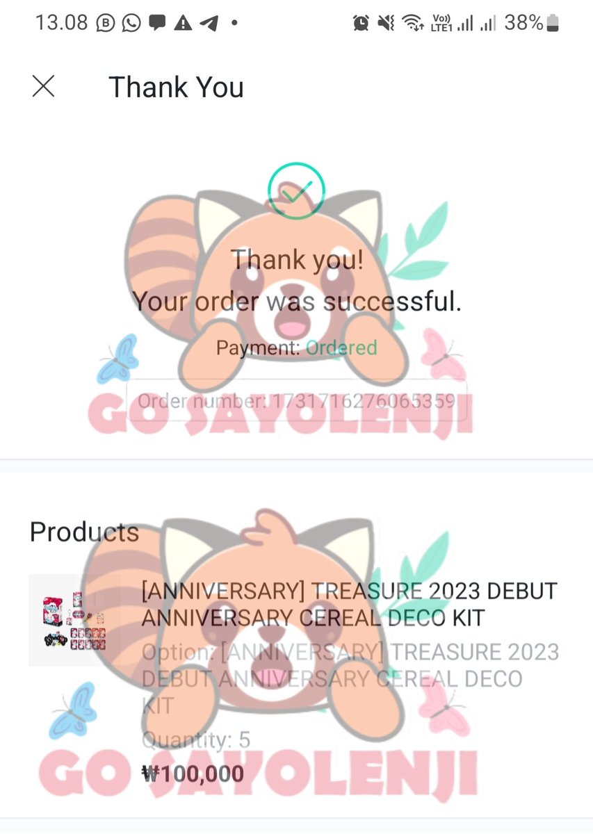 sayolenji's tweet photo. DONE CO
WTS OPEN SHARING TREASURE 2023 ANNIVERSARY CEREAL DECO KIT
Batch 1-4
💎photocard
✨️pair
💸 35k
Hyunsuk ✅
Jihoon✨️ ❌
Junkyu ✅
Yoshi ✅
Jaehyuk ✅
Asahi✨️ ✅
Doyoung✅
Haruto✨️ ✅
Jeongwoo ❌
Junghwan ✅

💎BARANG
box 10k✅
note 25k ✅
Masking tape 20k ✅
Papper coaster + sticker set 35k✅ 
Pet topper 20k ✅️