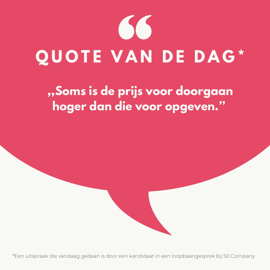Vandaag gehoord 👂