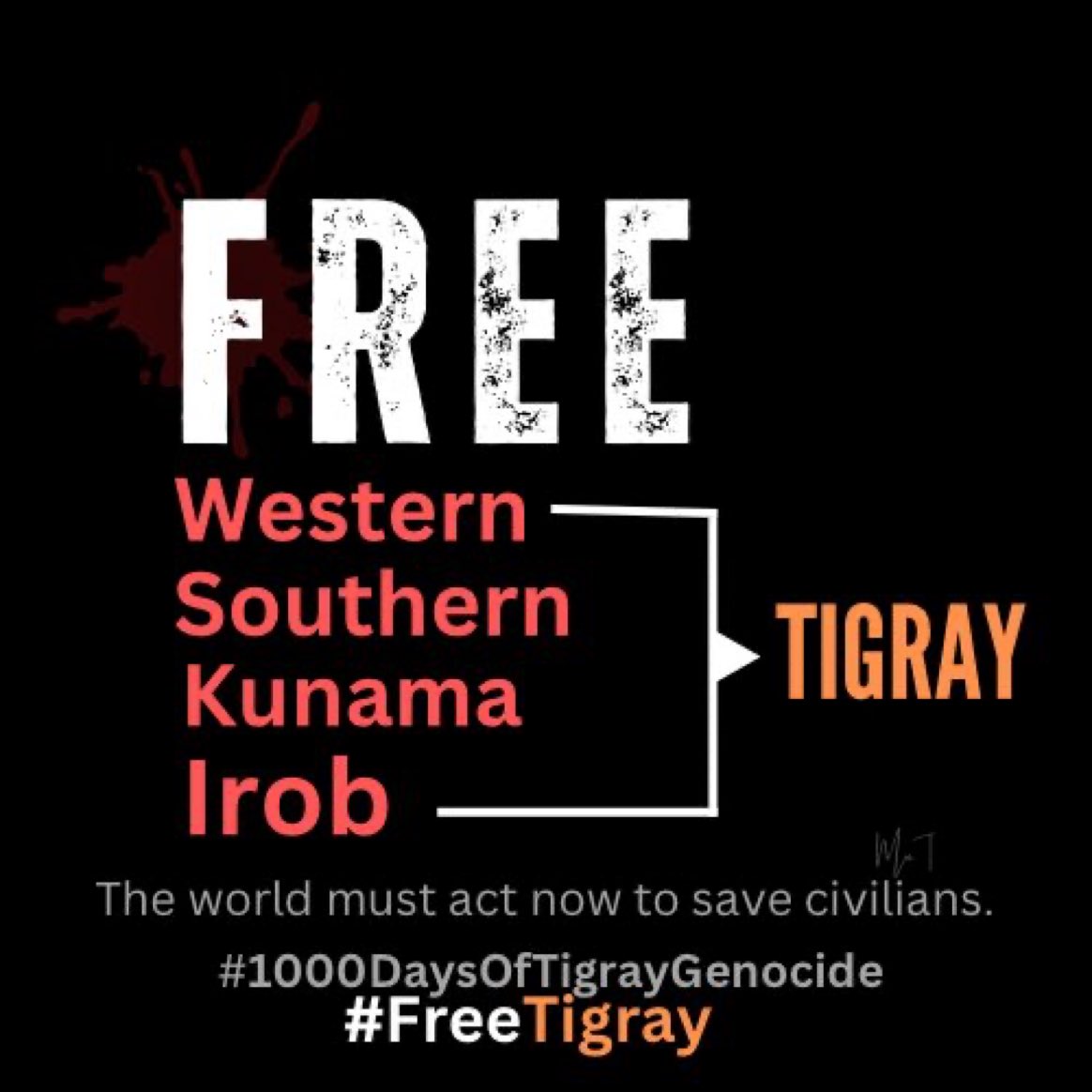 Humanity73052's tweet photo. Today marks #263days since peace deal signed in Pretoria.But, there is a proof of Eritrea & Amhara invading forces still present in Tigray committing #TigrayGenocide. @StateDept @UN @POTUS @UN_HRC @SecBlinken @MikeHammerUSA @EUCouncil @EU_Commission @eu_echo @antonioguterres https://t.co/pFiS7D6lpi
