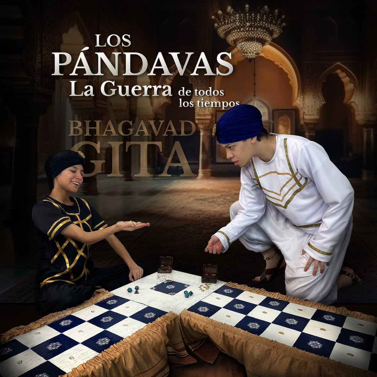 Una obra para el despertar de consciencia:  Bhagavad Gita. Los Pandavas: La guerra de todos los tiempos.  El Mahabharata. 

Venta de boletos disponibles en blt.mx/kkh

Sigan nuestras redes sociales instagram.com/bhagavadgita_l…

facebook.com/profile.php?id…