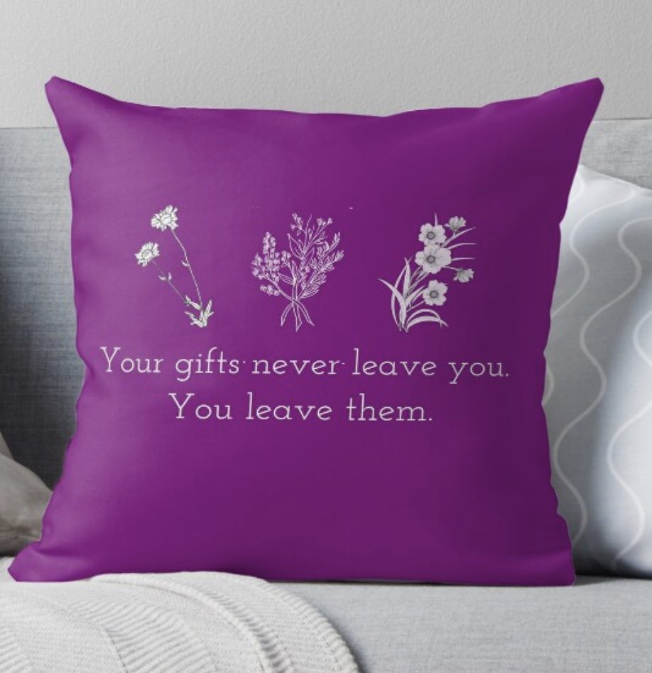 VennieKocsis's tweet image. “Your gifts never leave you. You leave them.” 

Get yours: 
tinyurl.com/ybs4eu6t

#statements #poetic #swag #quoteoftheday #quote #fridaymorning