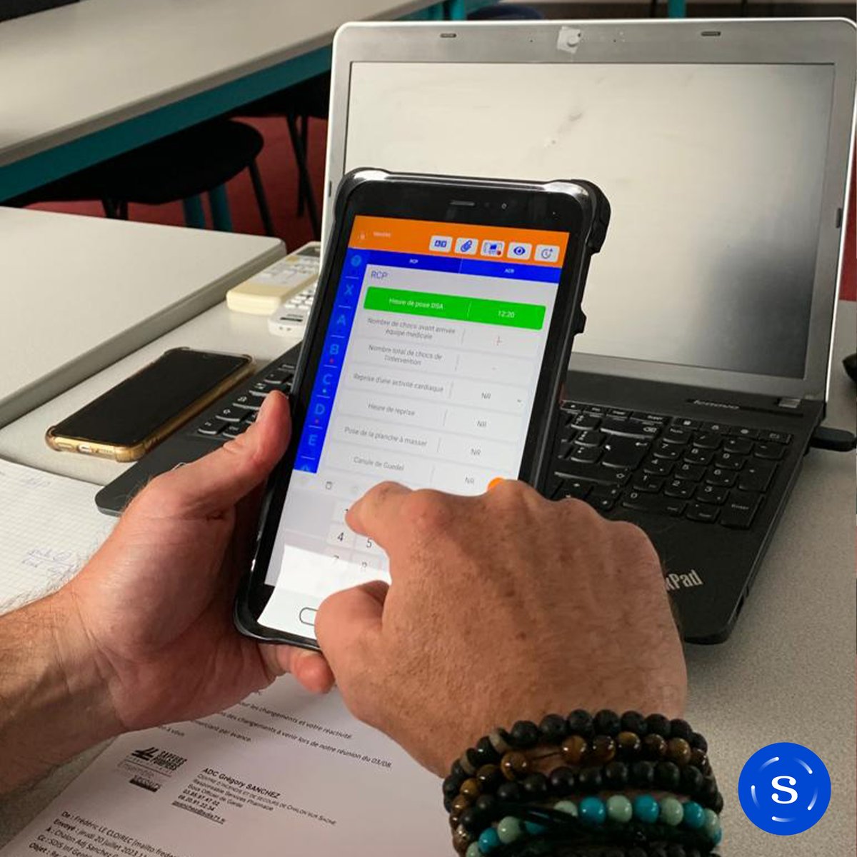 🔵📲 Point de situation du déploiement de la solution #Syopé au <a href="/SDIS71/">Sapeurs-pompiers de Saône-et-Loire</a>.
▶️ Adaptation du bilan, déclenchement, intégration au SGO gipsy IMPI &amp; interface AD sont les premières étapes avant le déploiement de centres pilotes en septembre.🙌
#bilannumérique #fichebilan #pompiers