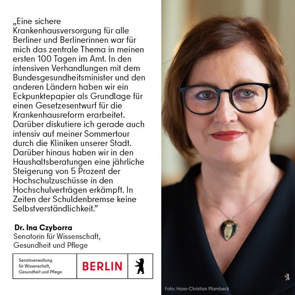 Heute ist der neue Berliner Senat 100 Tage im Amt. @CzyIna zieht eine erste Bilanz. 👇🏻