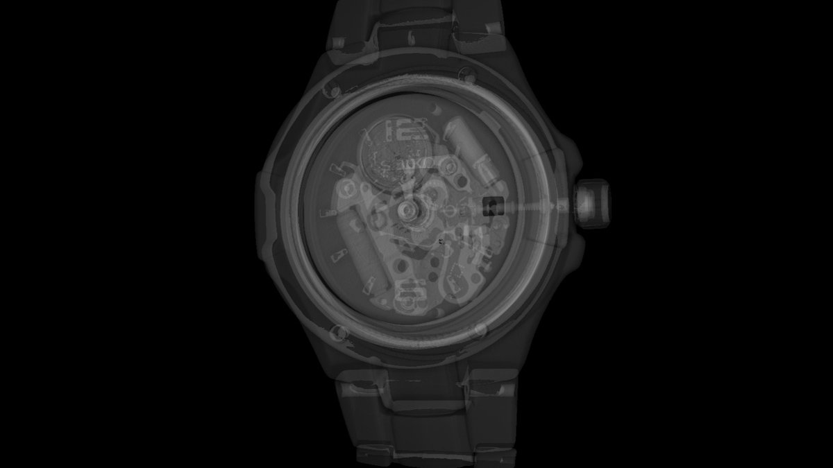 We scanned a #Seiko watch.

#xsightxray #nikonmetrology #microct #xray #industrialxray #xrayinspection #computedtomogrophy #industrialtomography #inspectionservices #nondestructivetesting #3dscanning #ndt #ctscan #xrayct #3drendering #ndtinspection #analysis #industrialctscanning