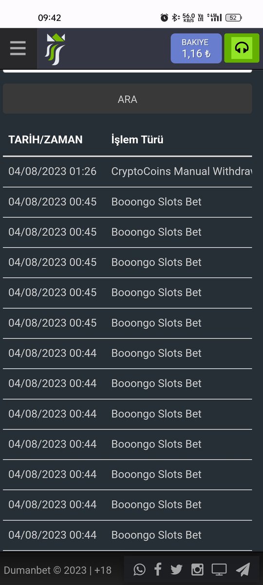 Dolandırıcı bir sitesiniz paramı siz çektiniz #Dumanbet