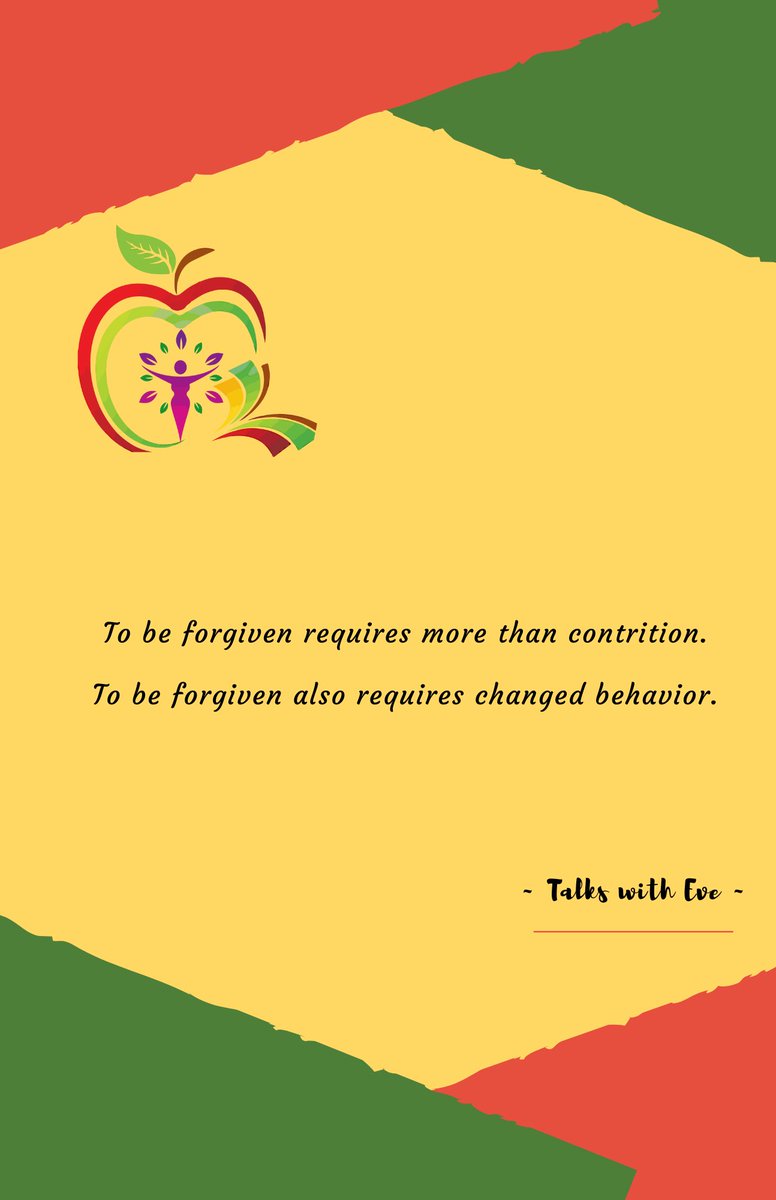 talkswitheve's tweet image. Seeking forgiveness is more than acknowledging and accepting blame, and being remorseful. It’s also doing everything to #makethingsbetter for the person you have hurt #itsnotaboutyou #dothework #forgivenessfriday #talkssee #talkswitheve