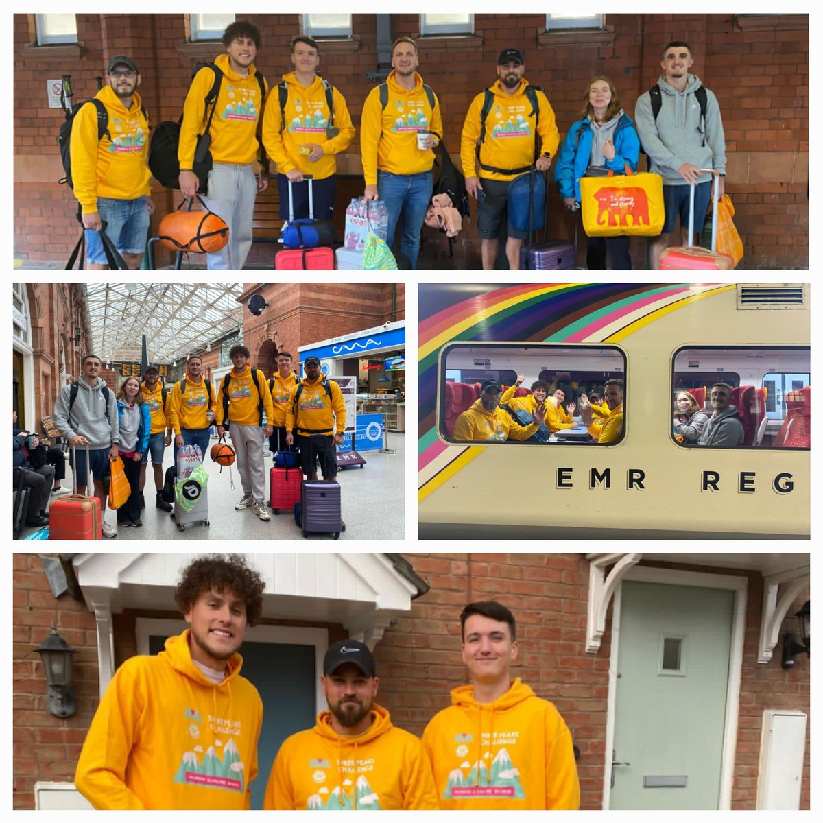 LittleTedFdtn's tweet image. And we&apos;re off! ☺ 

#ThreePeaksChallenge