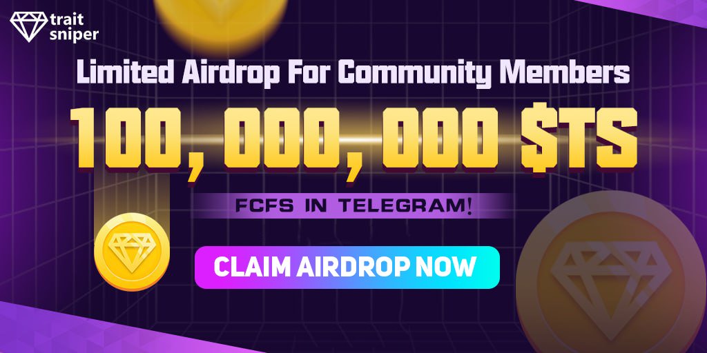 $TS you have 60 min ⏰

Our Founder is giving $TS to first 1500 Wallet today

- Follow Us 
- Drop your BNB Wallet👇 for 100,000,000 $TS ($100)

last chance, closing comments anytime

#Traitsniper