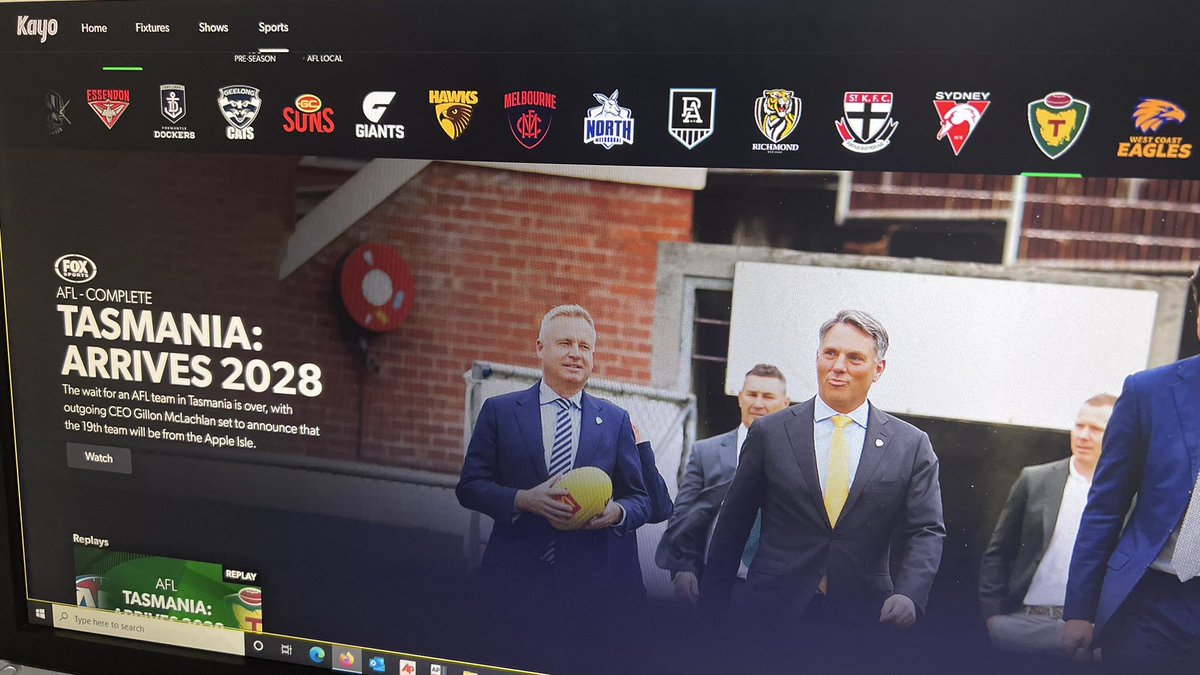brentcostelloe's tweet photo. Cool new team on @kayosports club list! ๐ https://t.co/8hTqTwlmTd