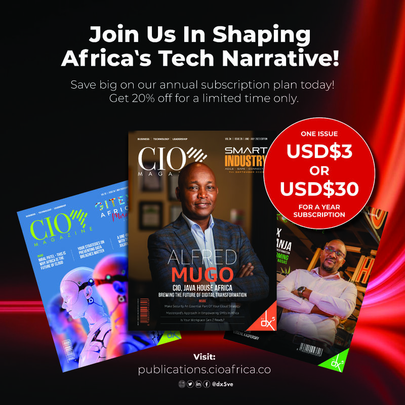 dx5ve's tweet photo. Imagine for only $3 Dollars a month/$30 a year, you can get access to amazing tech stories and insights from all over Africa. Don't miss Africa's largest tech publication;#CIOAfricaMagazine! Subscribe now for a year of cutting-edge insights in both physical and digital editions.