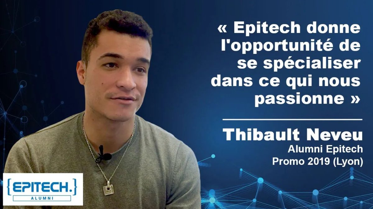 Epitech (@epitech) on Twitter photo {#JeudiAlumni}🧑💻<a href="/ThiboNeveu/">Thibault Neveu</a> est un entrepreneur dans l’âme doublé d’un passionné de robotique et d’intelligence artificielle. C’est pourquoi notre Alumni lyonnais a co-fondé en 2020 Visual Behavior 👉 swll.to/j6h3J {#JeudiAlumni}🧑💻<a href="/ThiboNeveu/">Thibault Neveu</a> est un entrepreneur dans l’âme doublé d’un passionné de robotique et d’intelligence artificielle. C’est pourquoi notre Alumni lyonnais a co-fondé en 2020 Visual Behavior 👉 swll.to/j6h3J