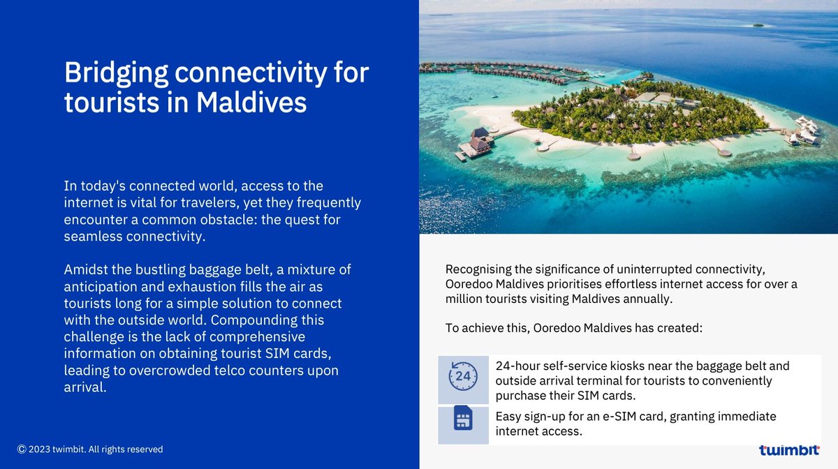 Paving the way for effortless connectivity for travellers in the Maldives #DigitalMaldives #VisitMaldives
@TwimbitHQ 
twimbit.com/insights/oored…