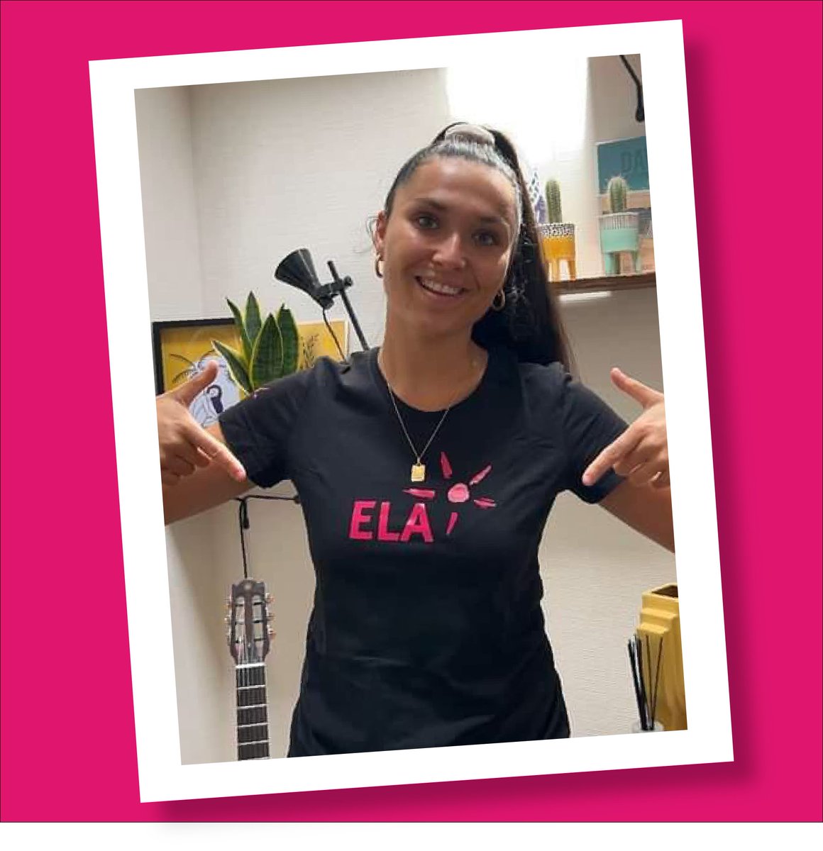 La chanteuse <a href="/camille_estbn/">Camille esteban</a> rejoint la grande famille des marraines et parrains d’ELA ! 🎤
 
Merci pour son soutien ! ❤️