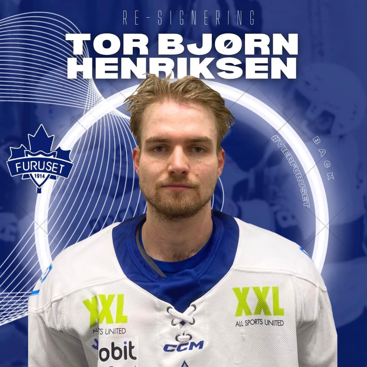 ⚡️RE-SIGNERING ✍🏼

Tor Bjørn Henriksen er med videre! En sterk back fortsetter 🔥🐺

#ViErFuruset #GroruddalensStolthet #Ulva